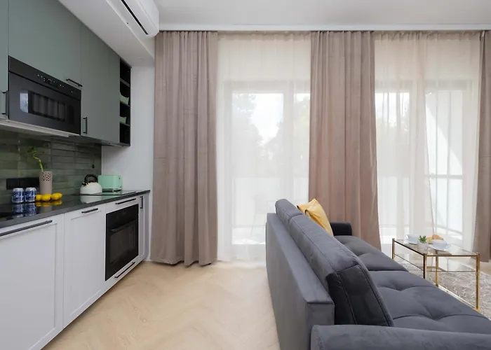 Lejlighed Charming One Bedroom With Air Conditioning In The Capital By Renters Warszawa