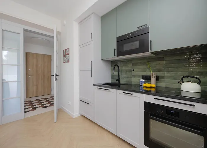 Charming One Bedroom With Air Conditioning In The Capital By Renters Warszawa